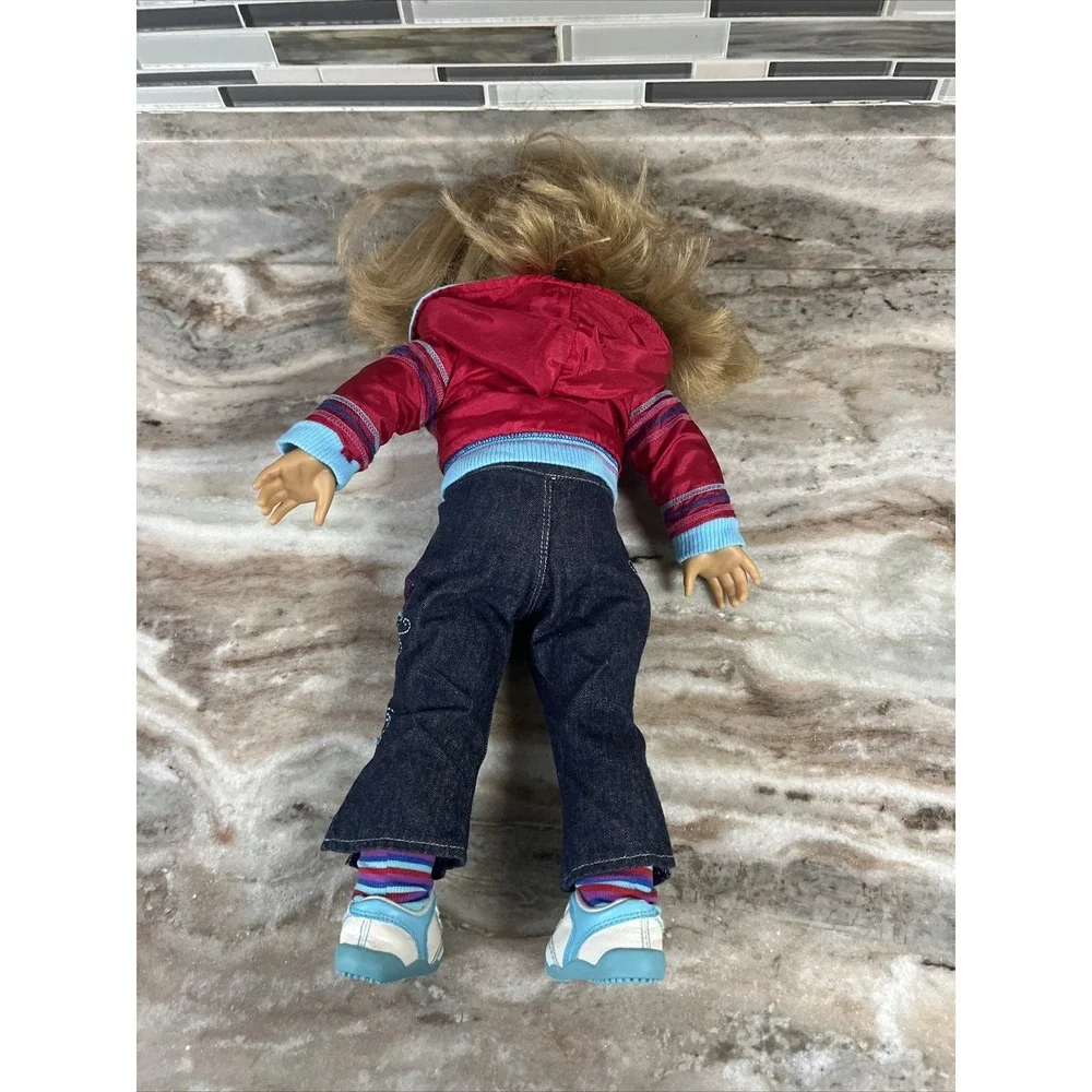 2008 Pleasant Company American Girl Doll Blonde Hair Brown Eyes 18